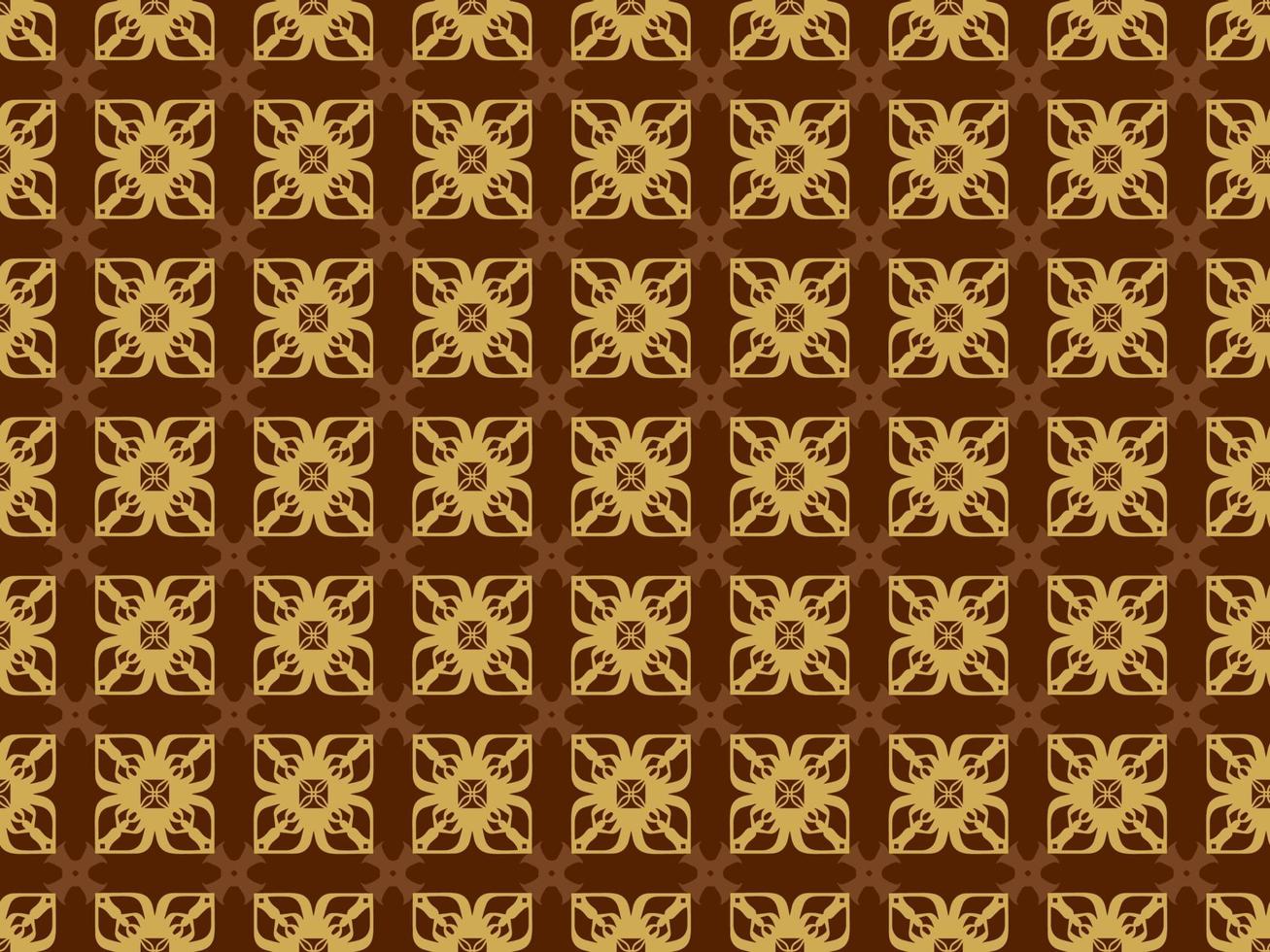 Luxury brown geometric pattern design with tribal shape elements. Ideal for fabric design, paper print and web backdrop. vector