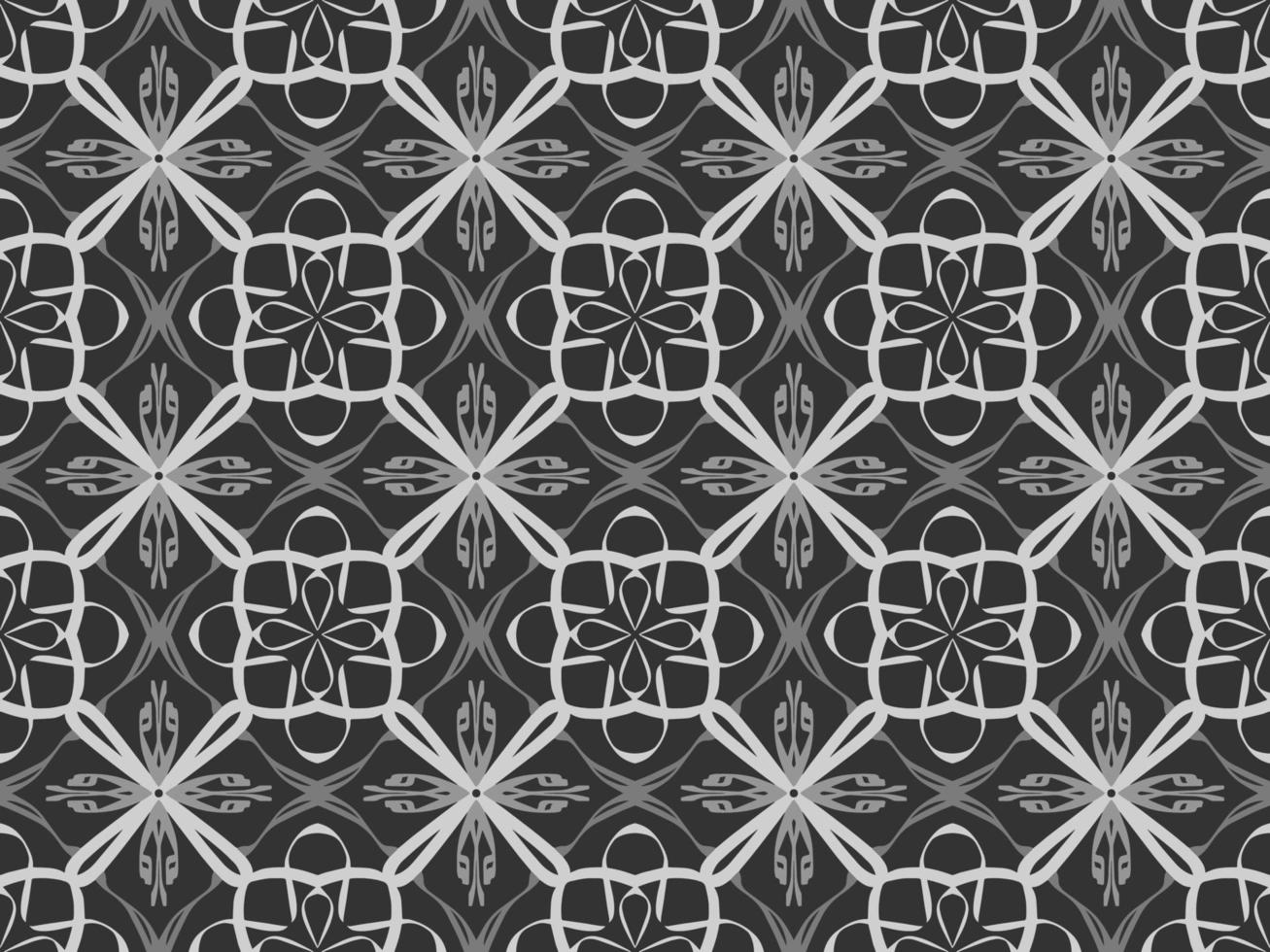 Black and white Seamless pattern. Geometrical Pattern design in Aztec symbols, Ethnic Style, ideal for men shirt, male fashion, kid table cloth, wrapping paper, Wallpaper, backdrop. vector