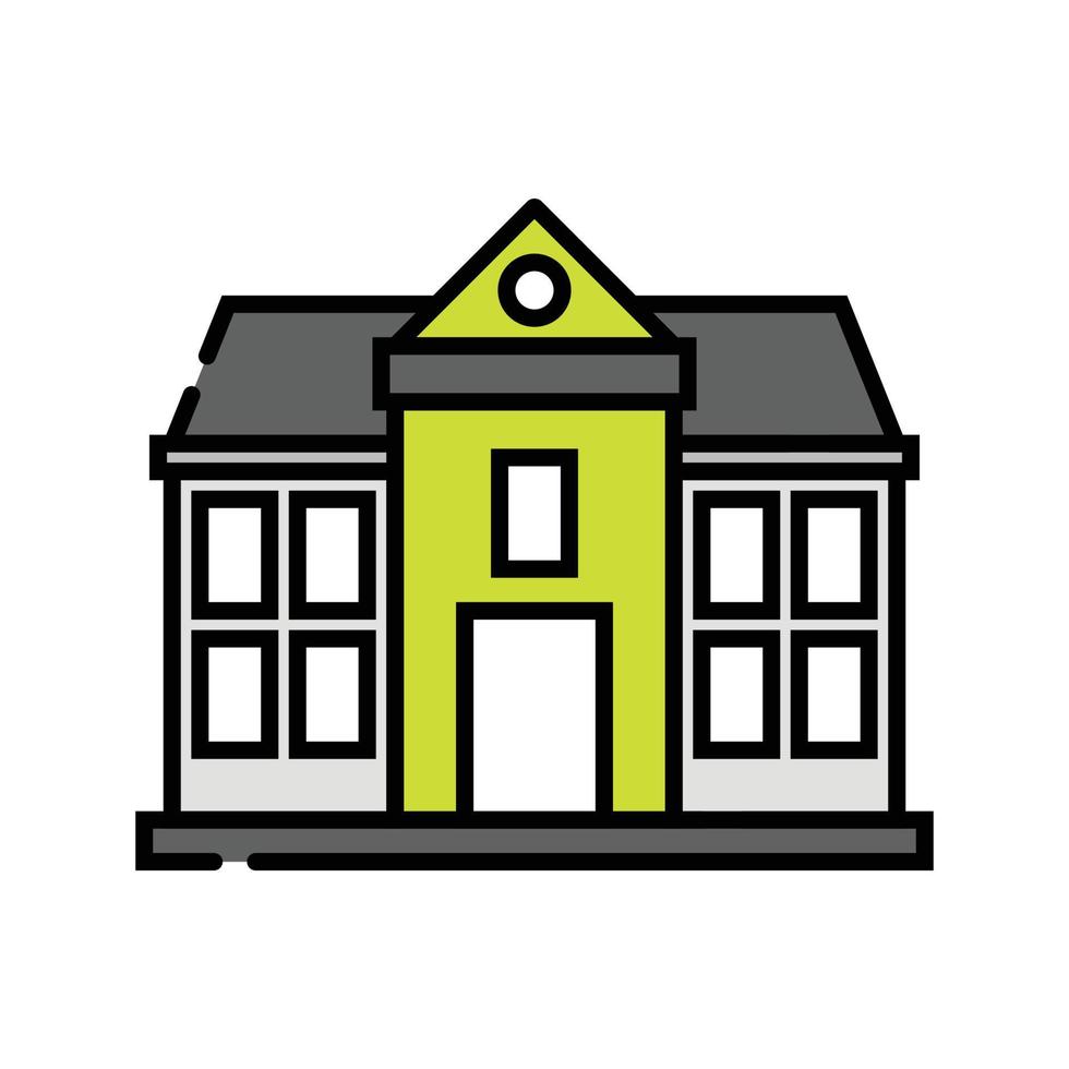 University Building Icon vector