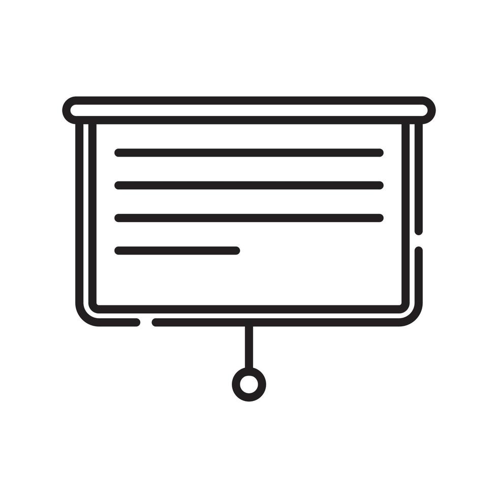 Document Presentation Icon vector