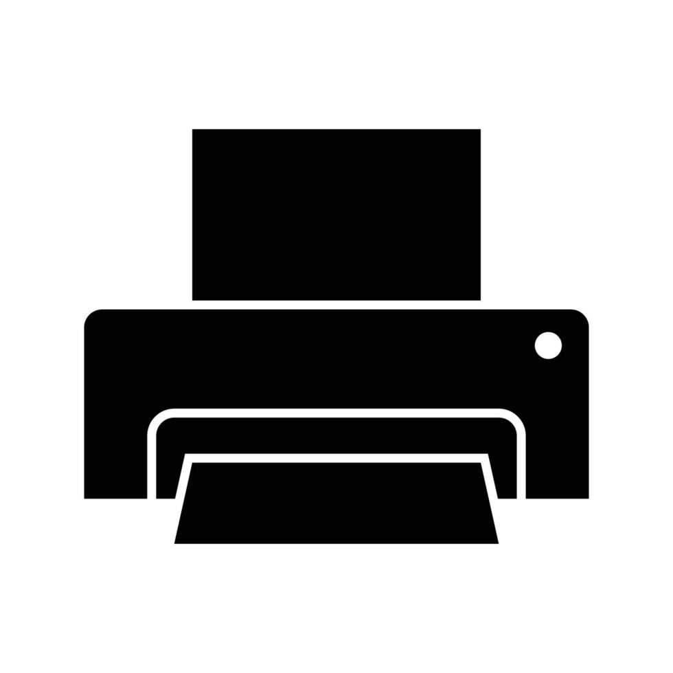 Printer Machine Icon vector