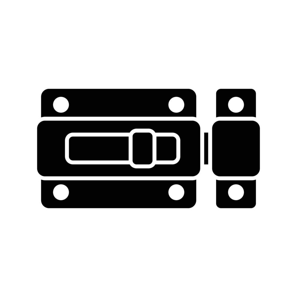 Door Latch Icon vector