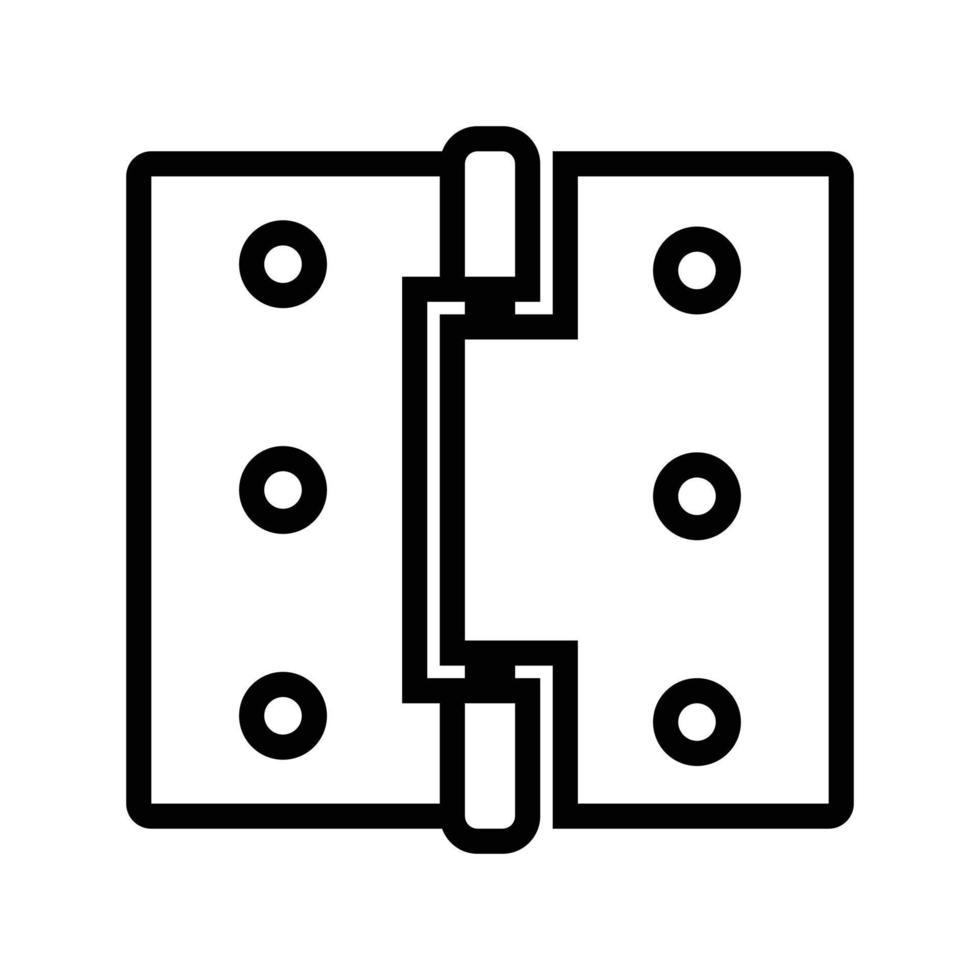 Door Hinge Icon vector