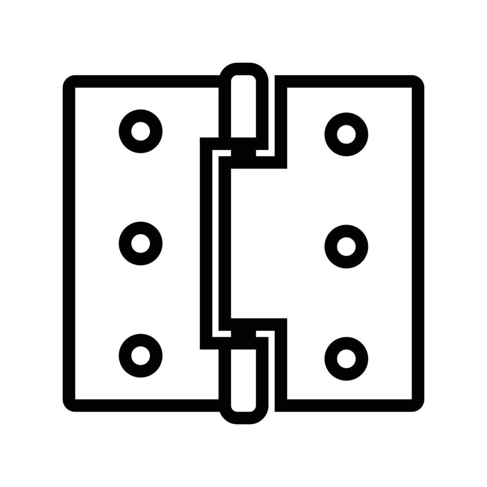 Door Hinge Icon vector