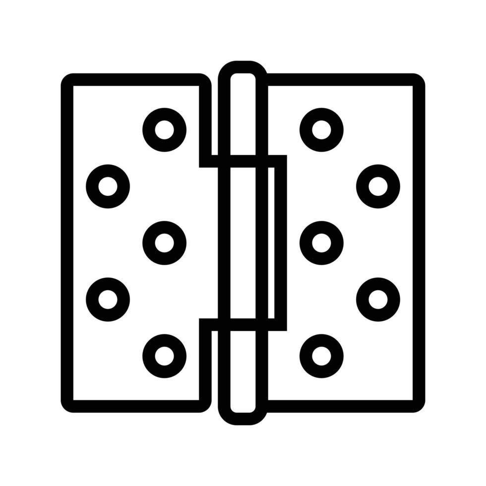 Door Hinge Icon vector