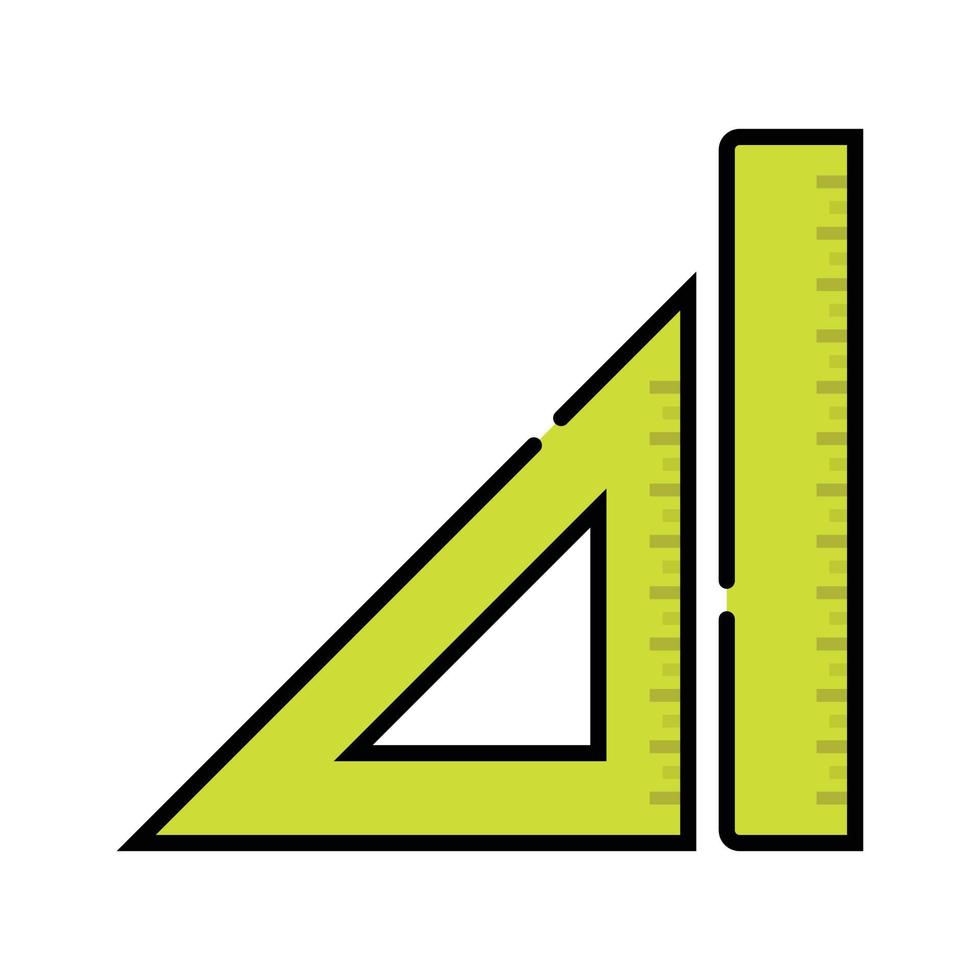 Two Rulers Icon vector