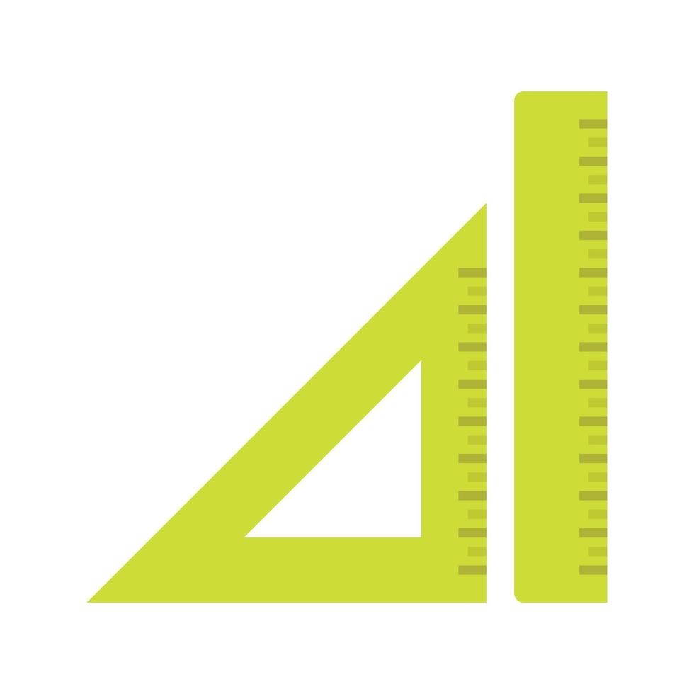 Two Rulers Icon vector