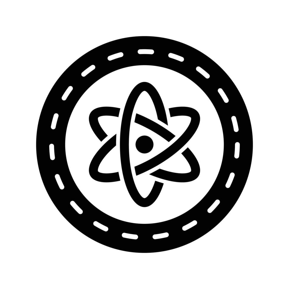 Atom Molecule Icon vector
