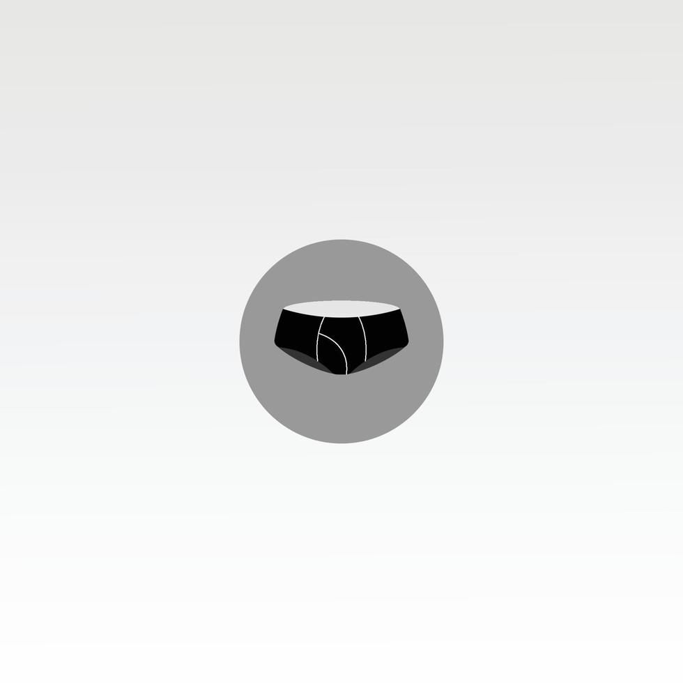 underwear icon vector