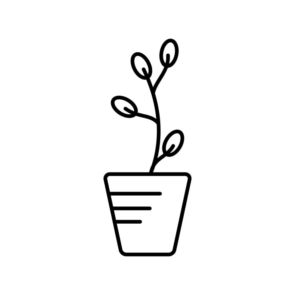 vector de icono de planta