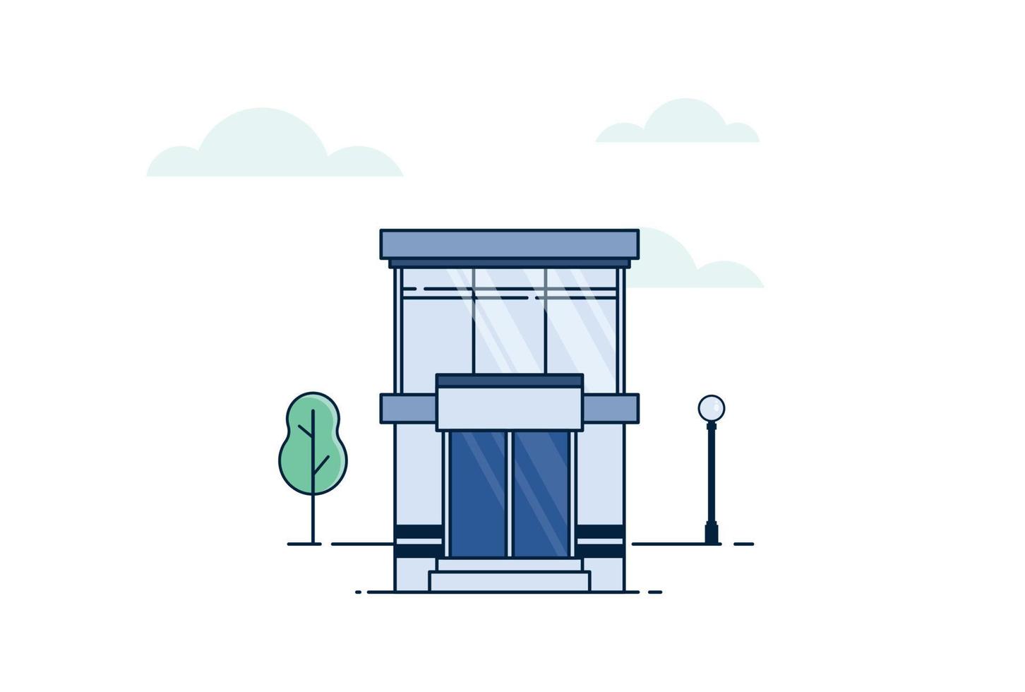 City Building Illustration vector