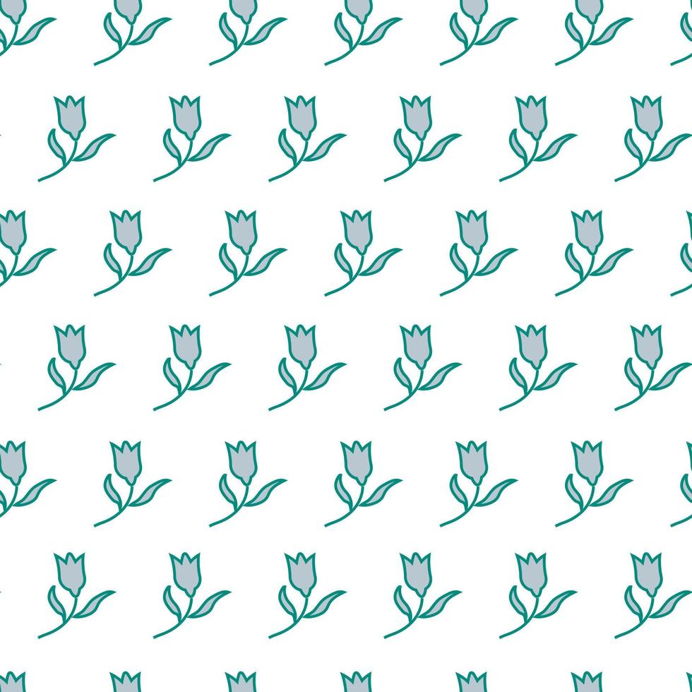seamless pattern floral vector