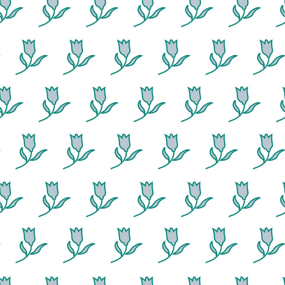 seamless pattern floral vector