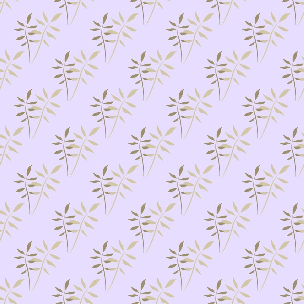 seamless pattern with leaves vector