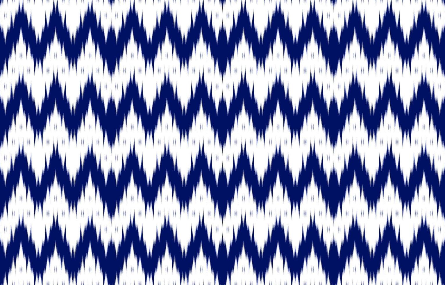 Fabric ethnic tribal pattern art. Ethnic ikat seamless pattern. American and Mexican style. vector