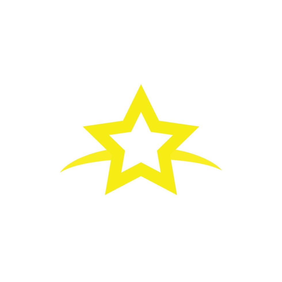 star image vector illustration icon