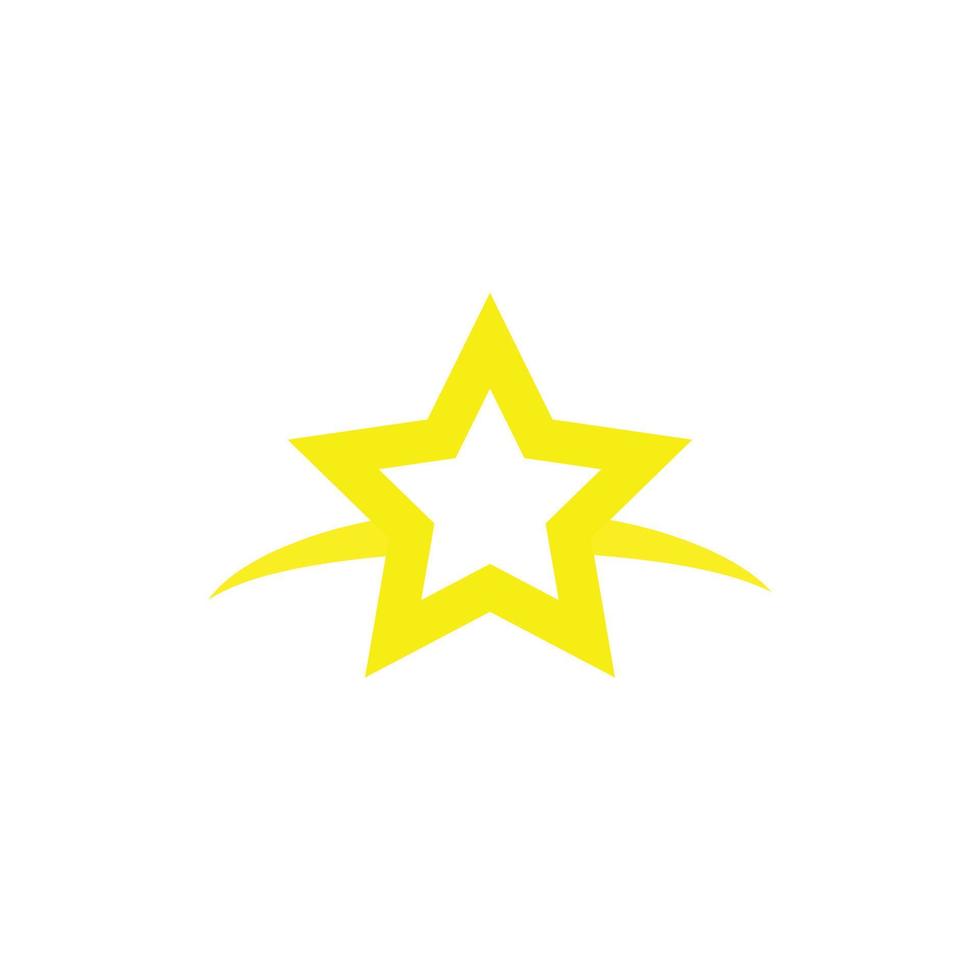 icono de ilustración de vector de imagen de estrella