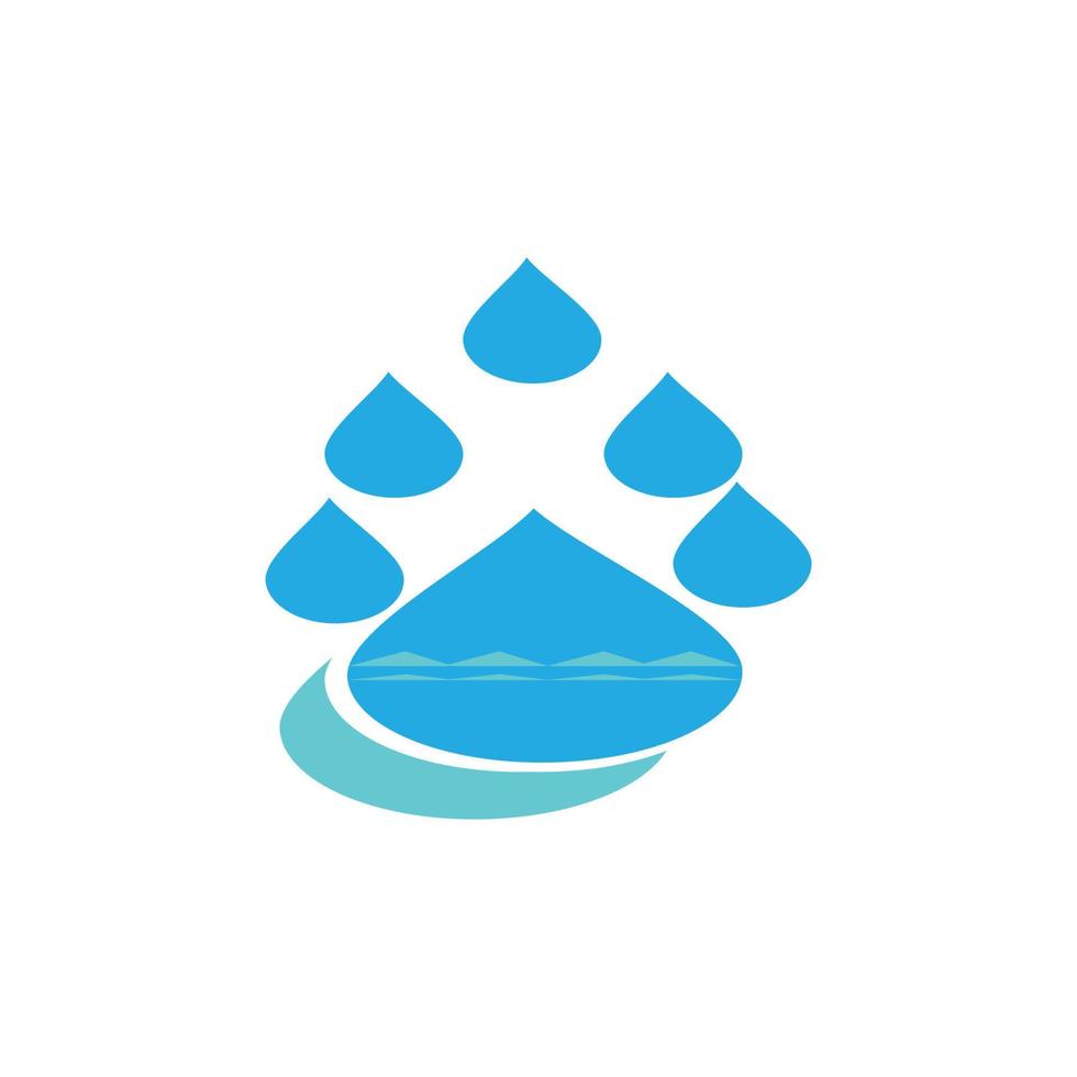 water arrow vector icon illustration picture