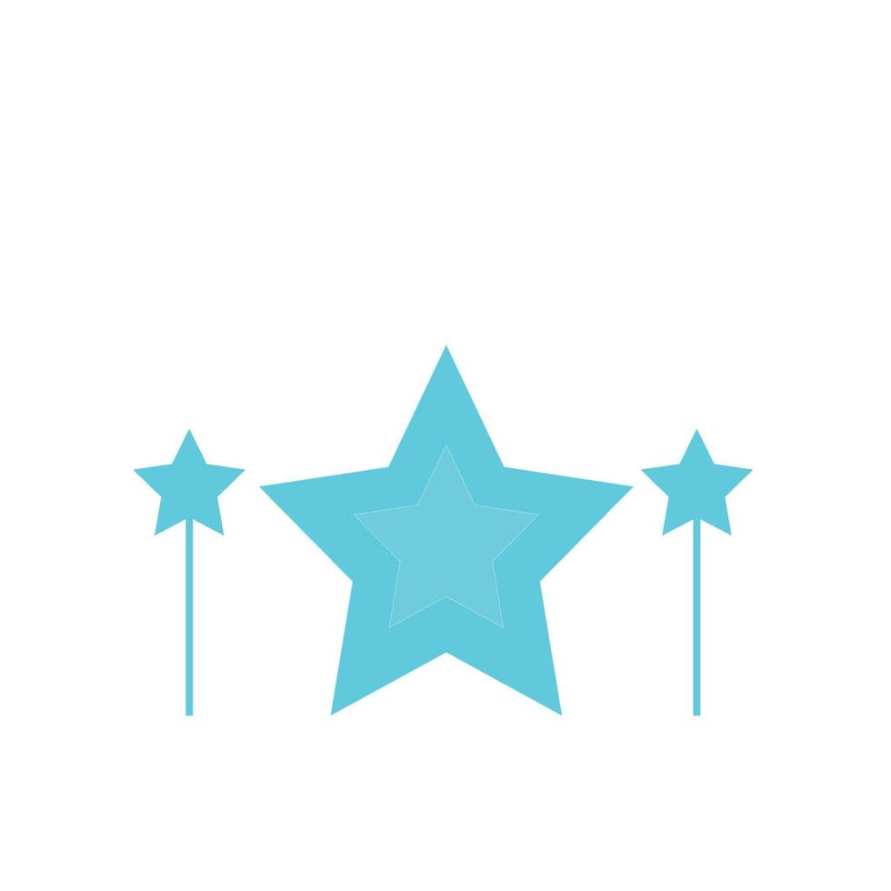 star image vector illustration icon