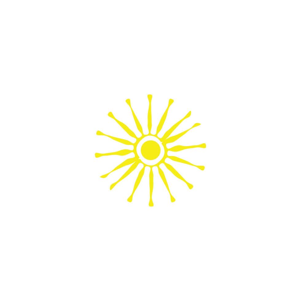 sun symbol image vector illustration icon picture