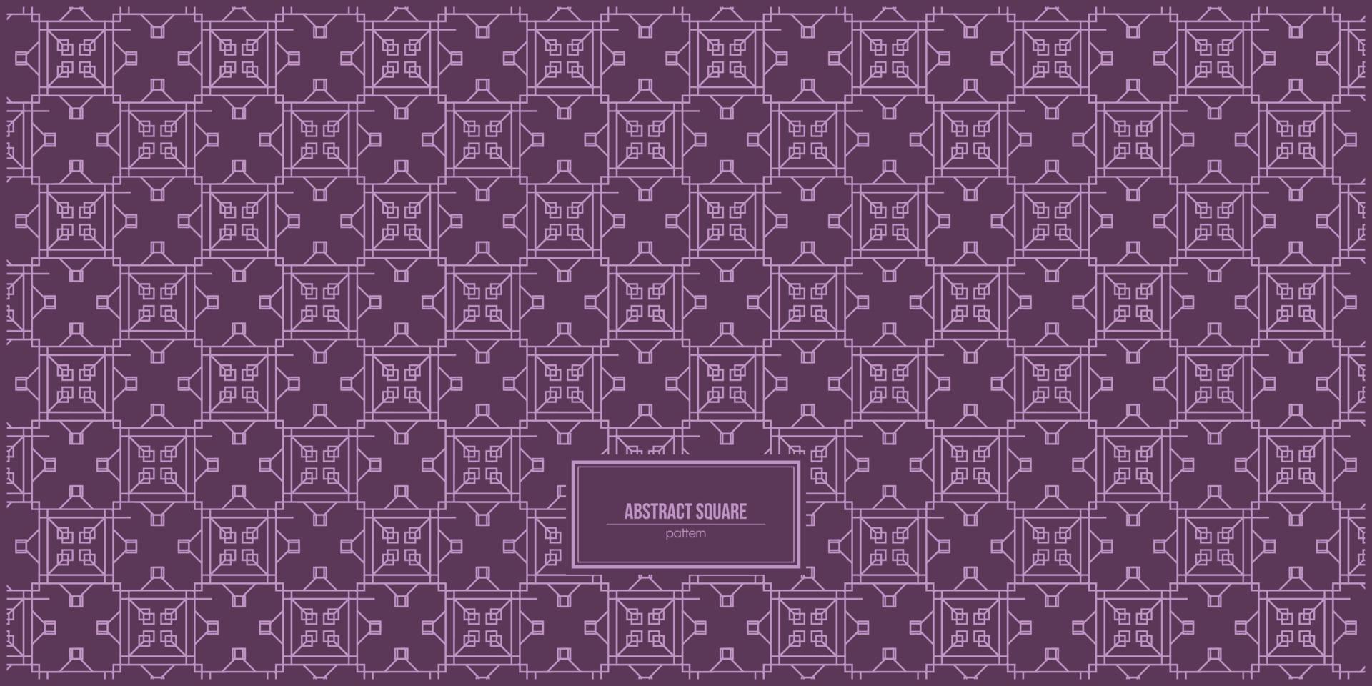 abstract square pattern with dark purple background vector