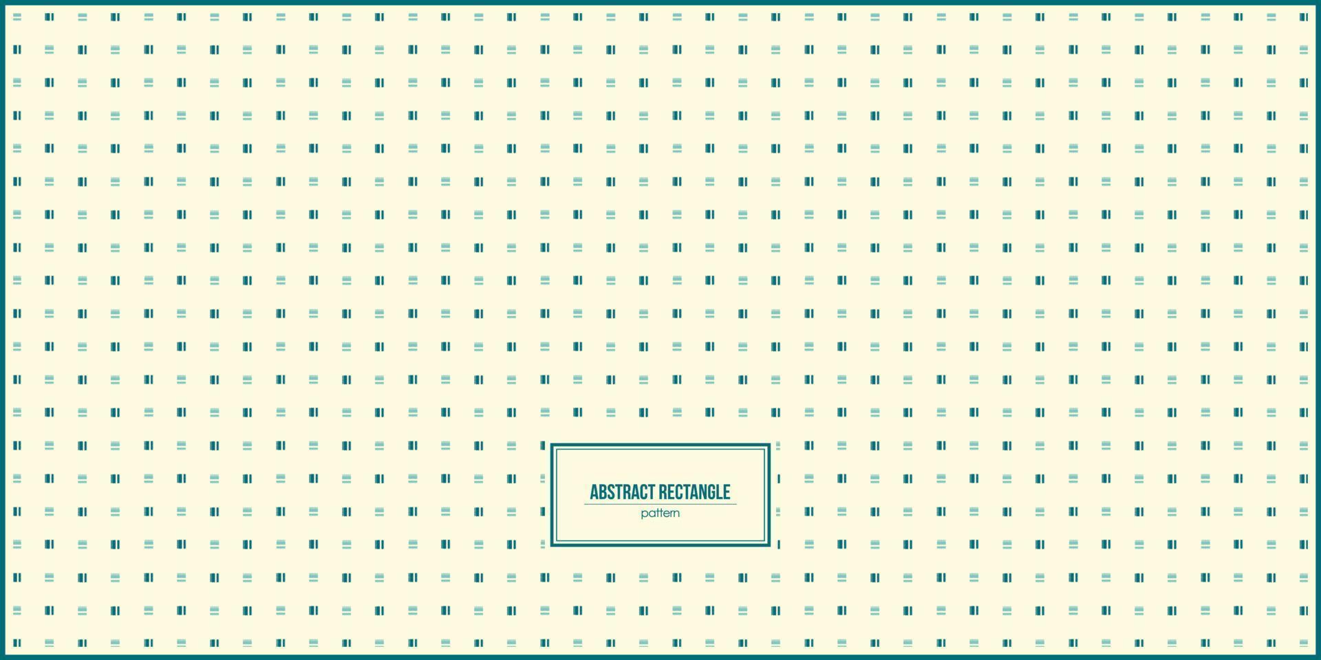 unique abstract pattern of rectangle shape vector
