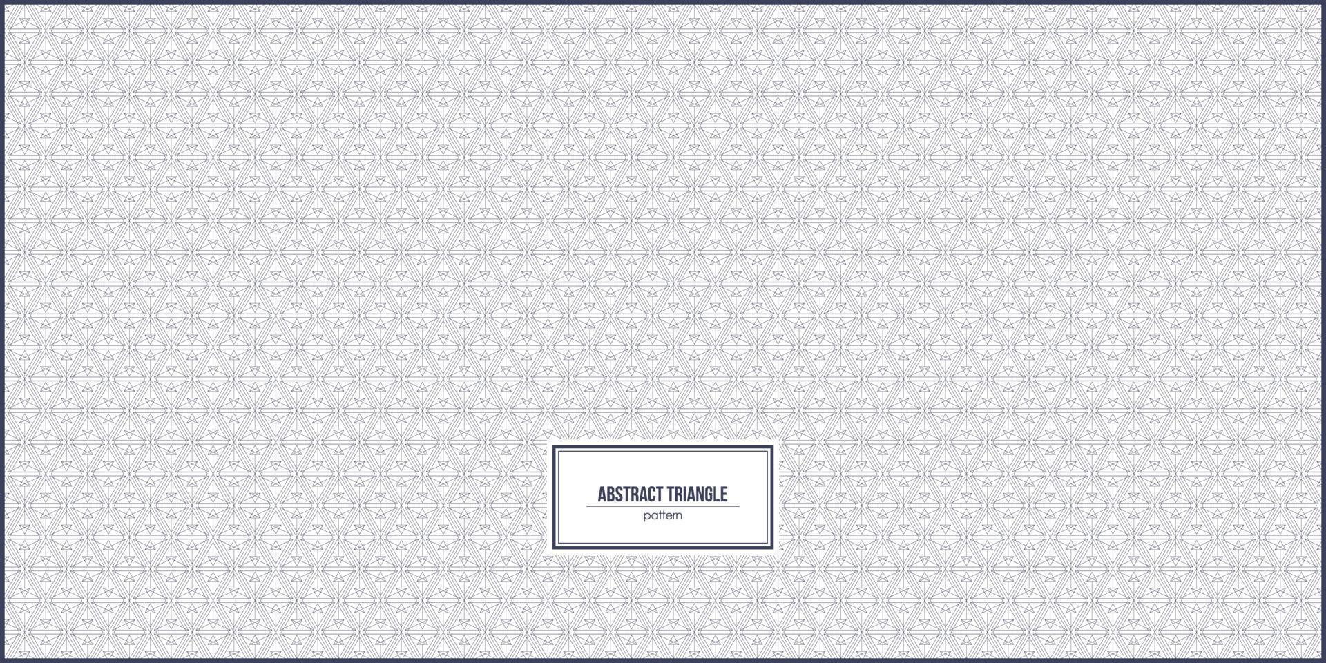 abstract triangle shape pattern design vector