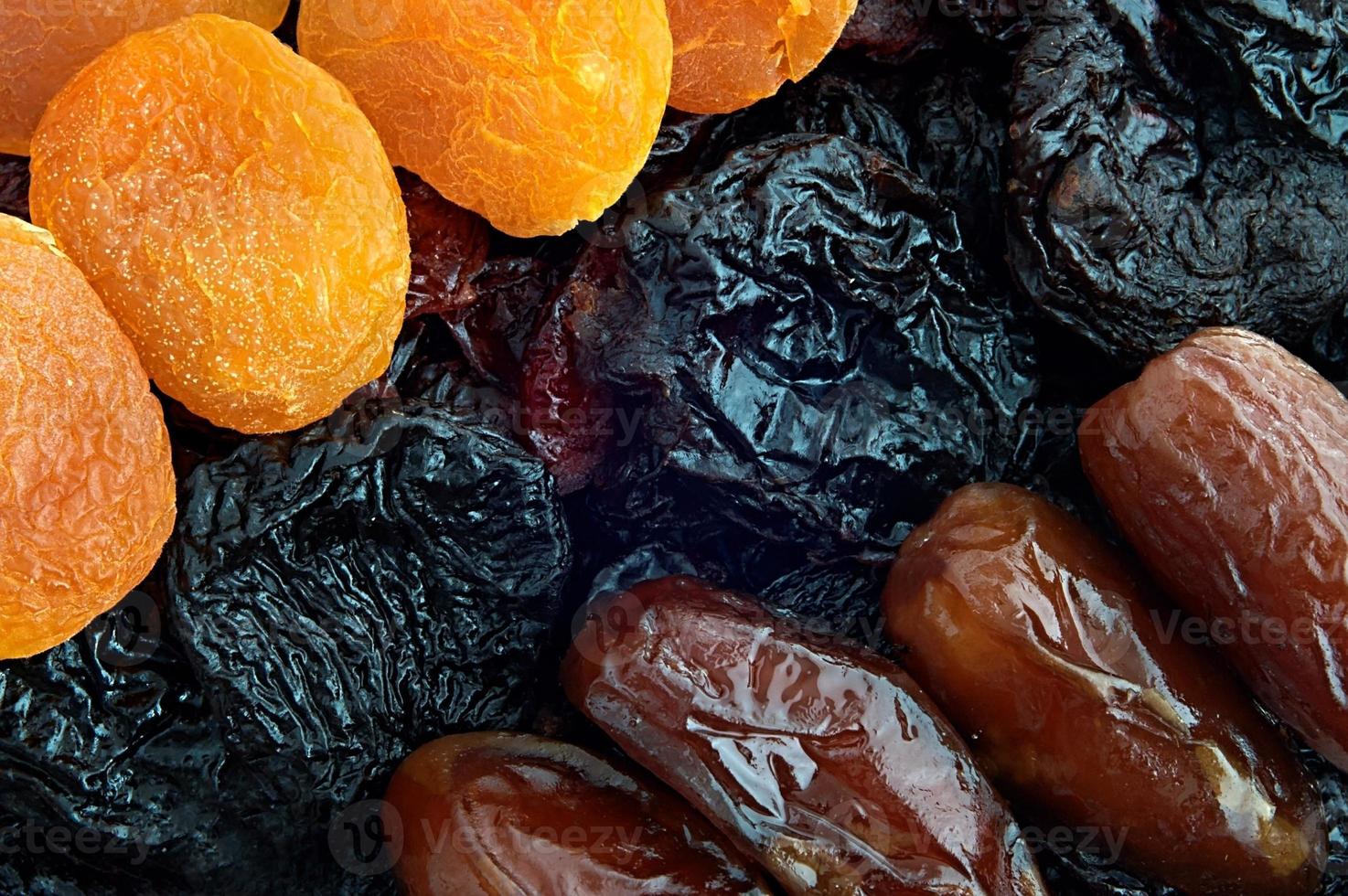 Kinds of dried fruit photo