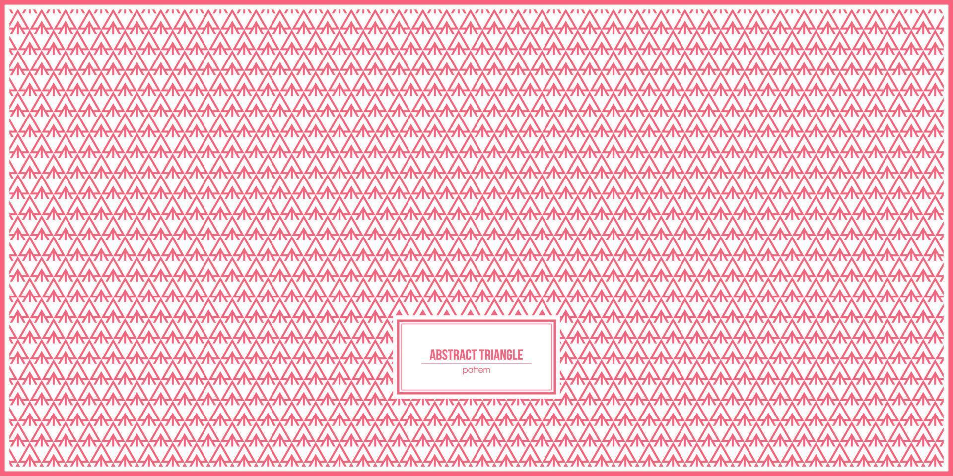 lovely pink abstract triangle pattern vector