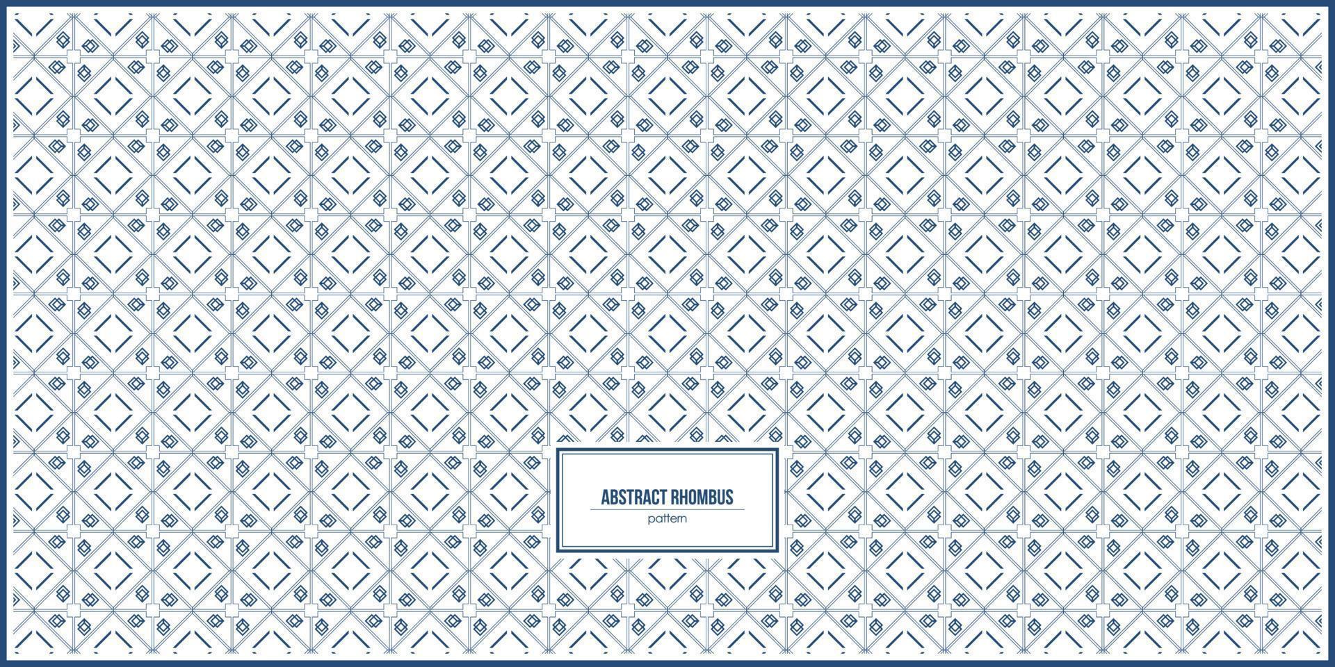 modern dark blue rhombus shape design pattern vector
