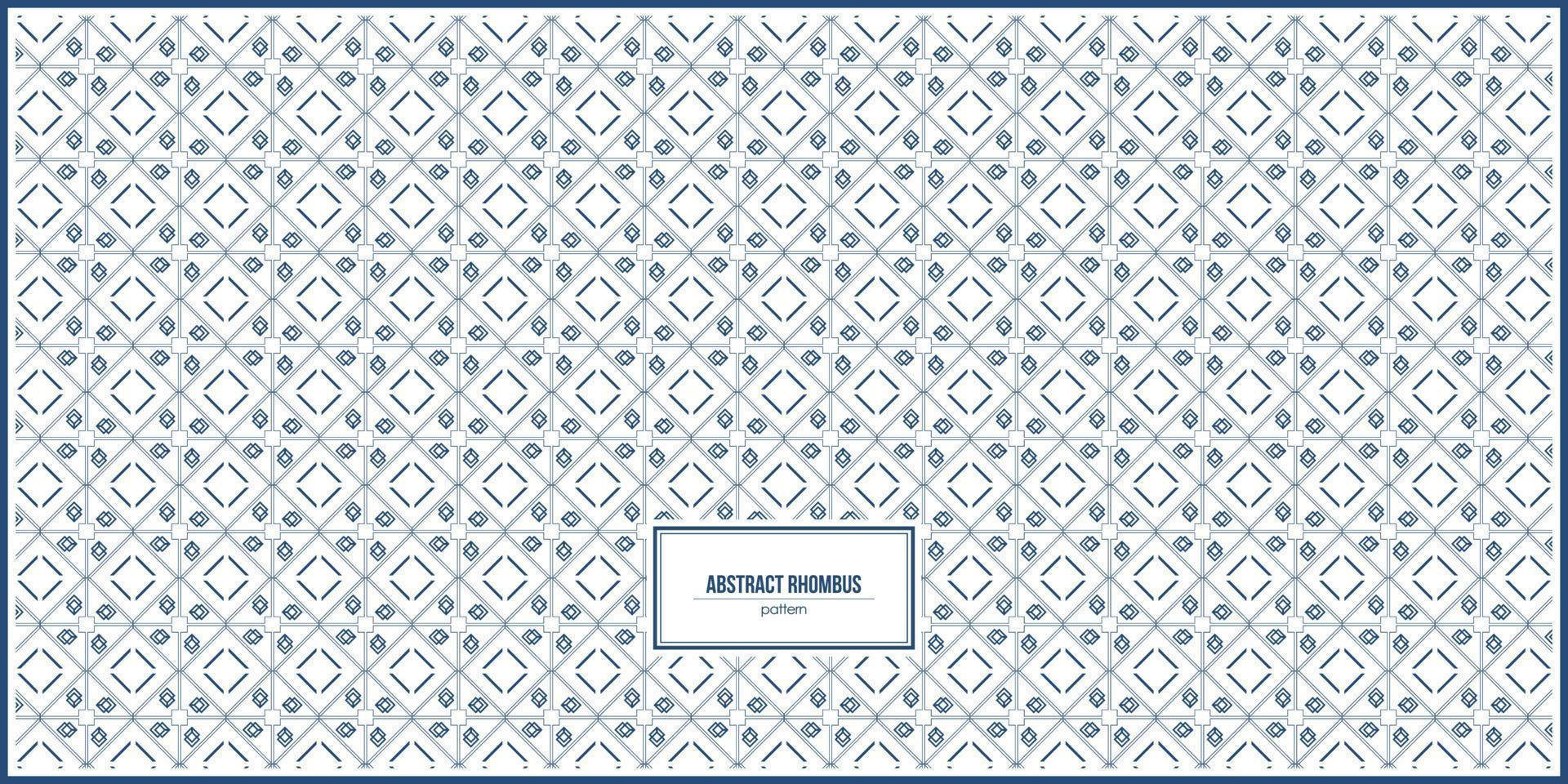 modern dark blue rhombus shape design pattern vector