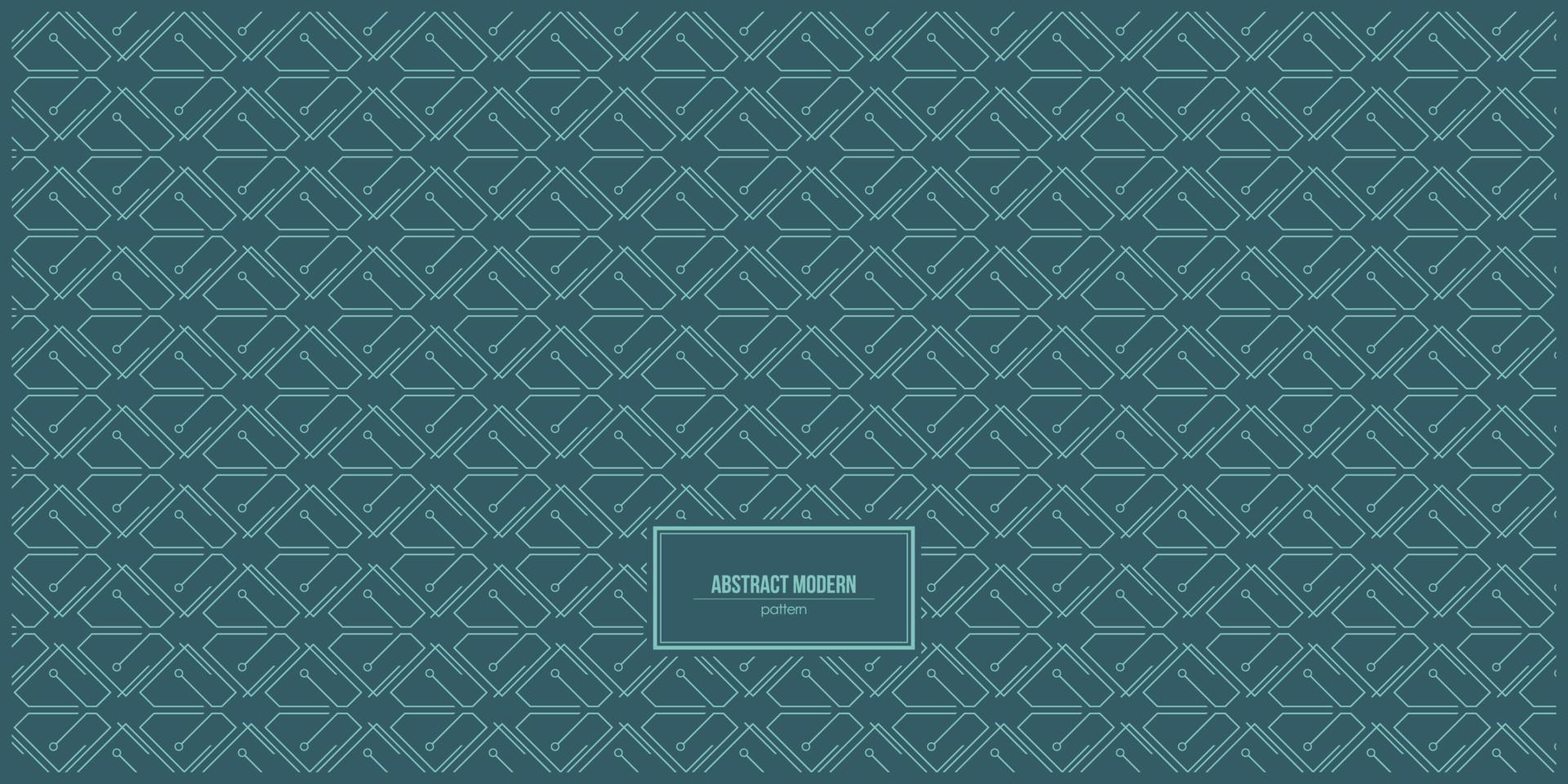 abstract pattern design with dark green background vector