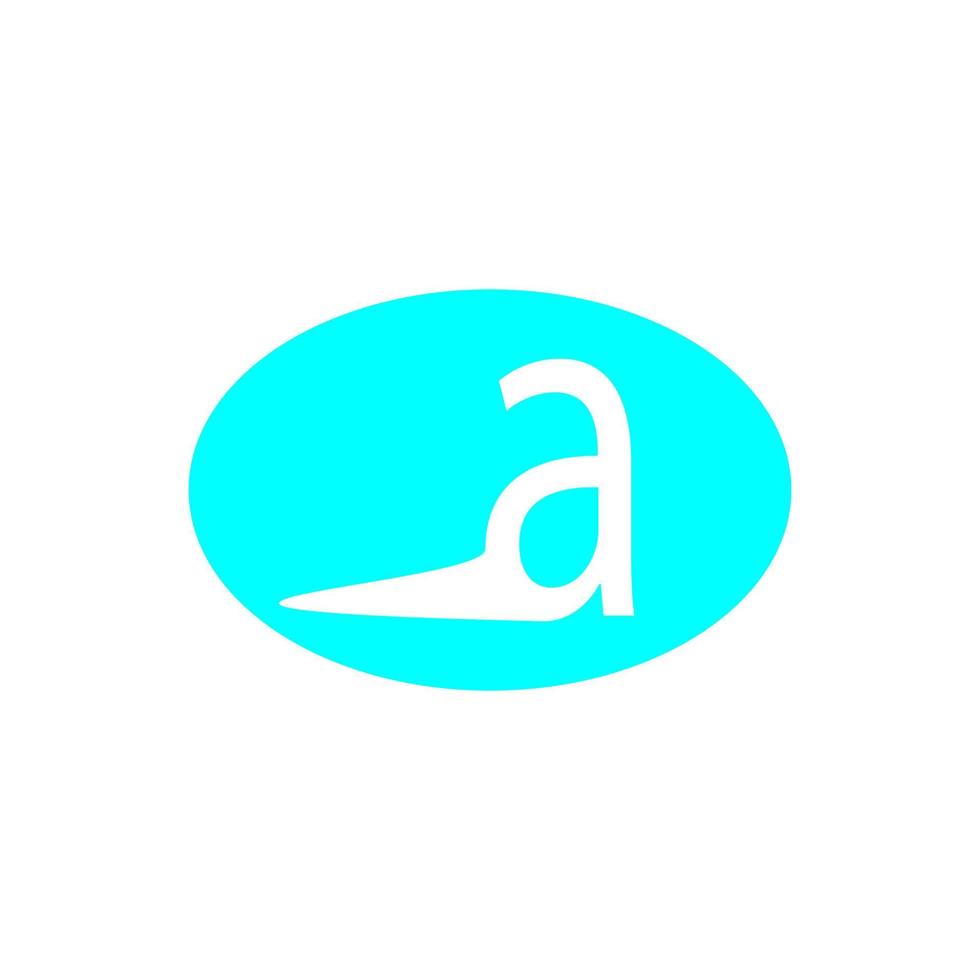 letter a vector illustration picture