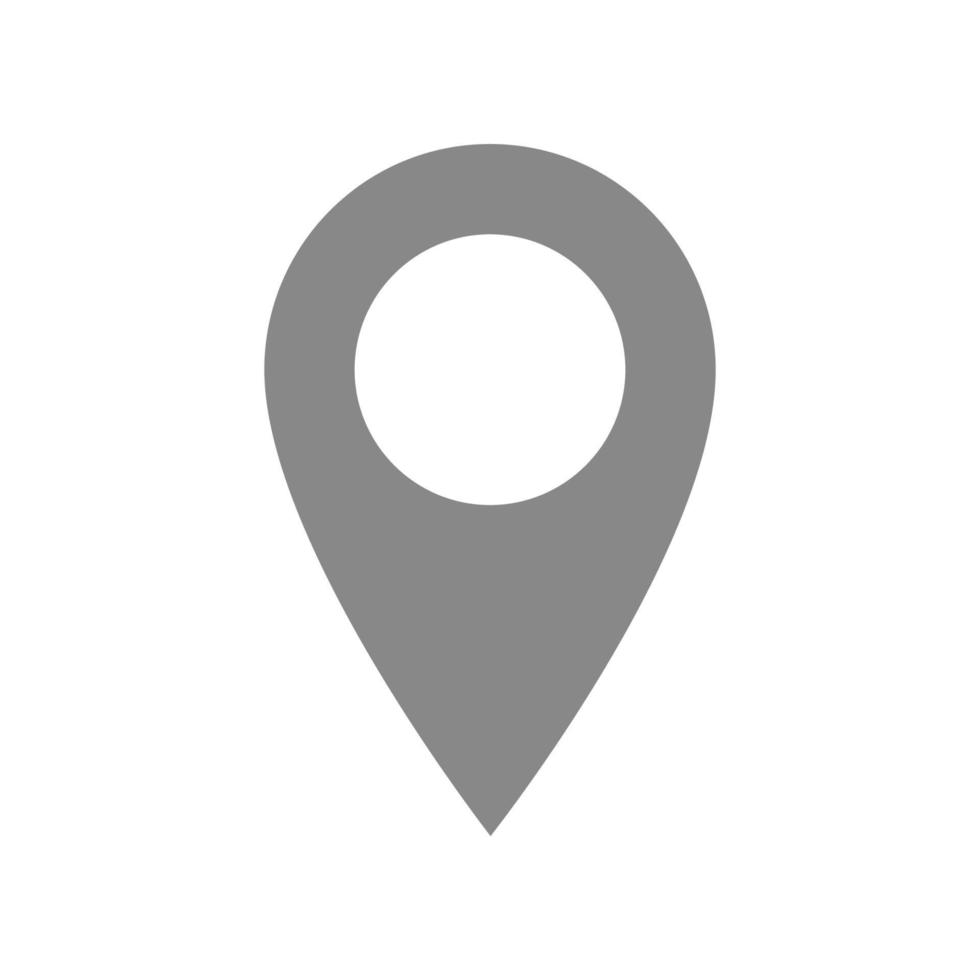 Travel Map pin sign location vector icon