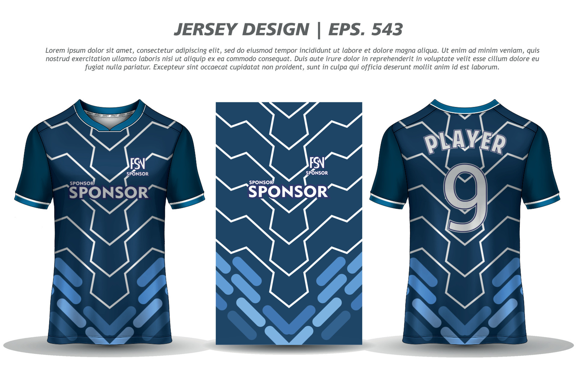 Jersey design sublimation t shirt Premium geometric pattern Incredible ...