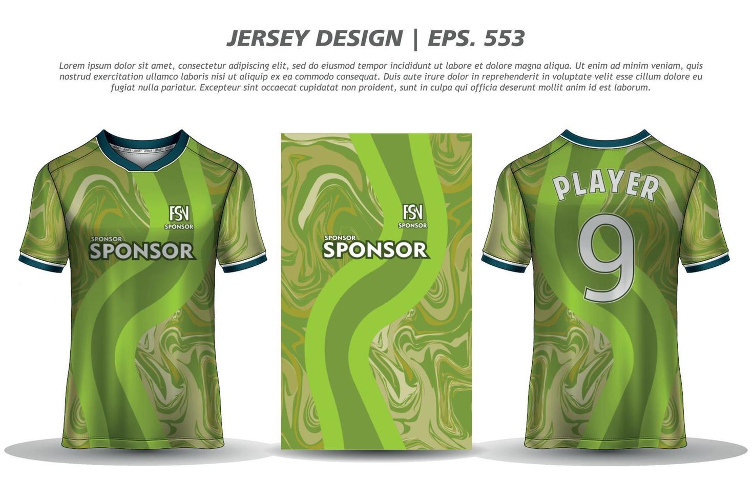 diseño de jersey camiseta de sublimación patrón geométrico premium increíble colección de vectores para fútbol fútbol carreras ciclismo juegos motocross deportes