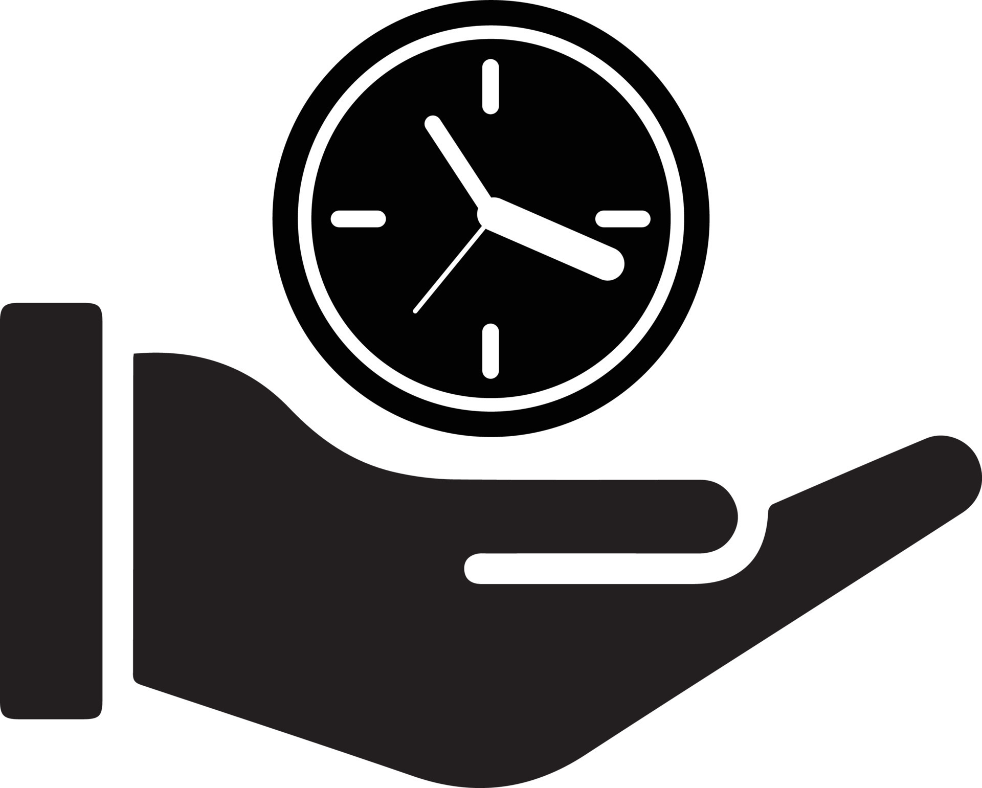 holding a clock. a clock on hand. the clock of a person. Man holding