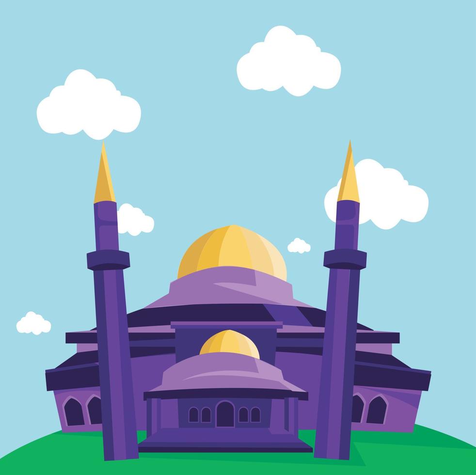 mosque illustration vector