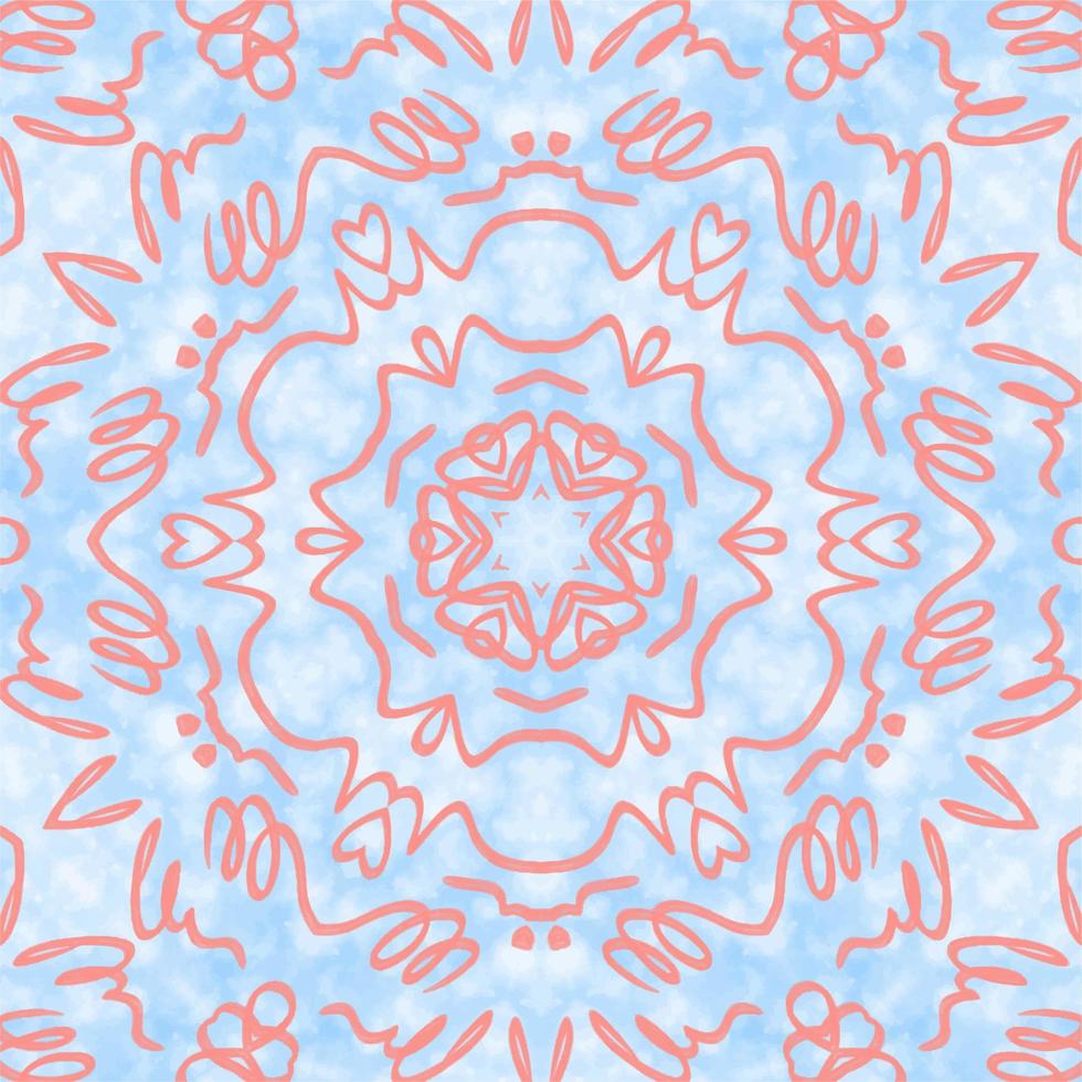 Abstract kaleidoscope background. Beautiful kaleidoscope seamless pattern. Multicolor mosaic texture. Seamless kaleidoscope texture. Unique kaleidoscope design vector