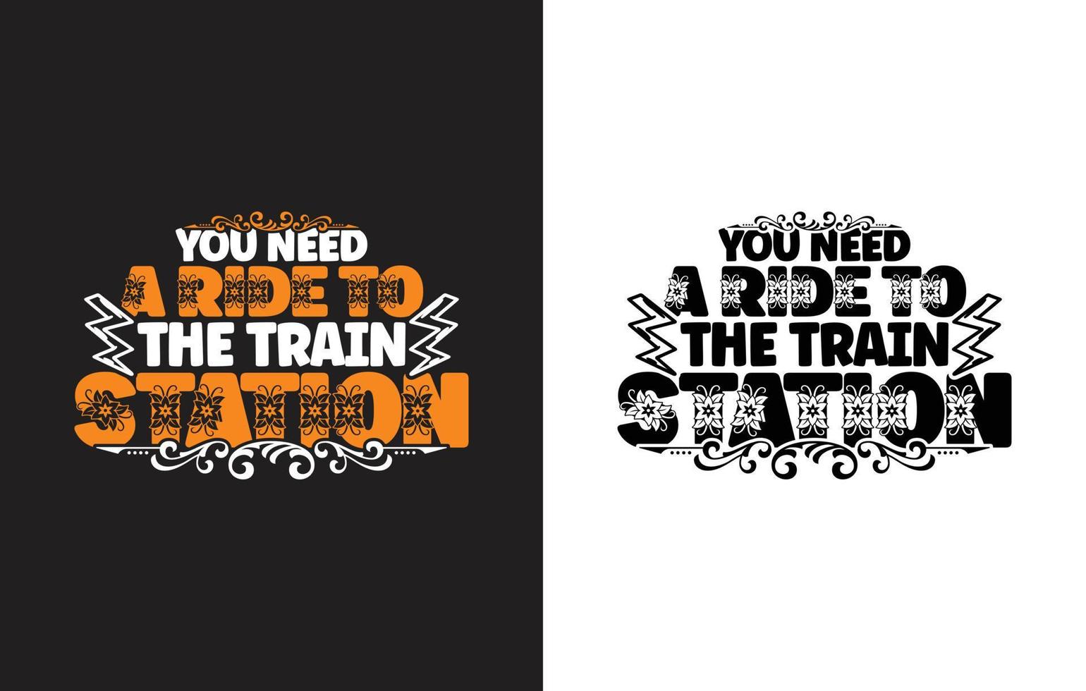 Creative typography sticker t-shirt design premium vector template