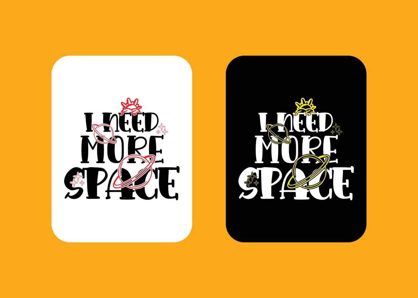 Creative typography sticker t-shirt design premium vector template