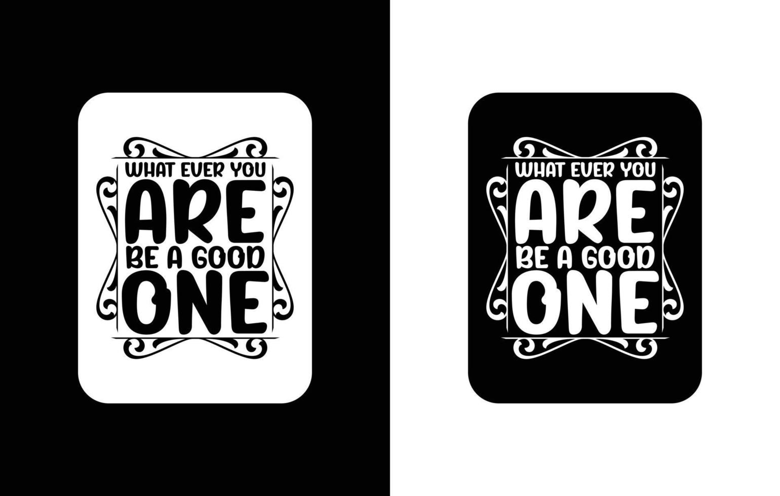Creative typography sticker t-shirt design premium vector template
