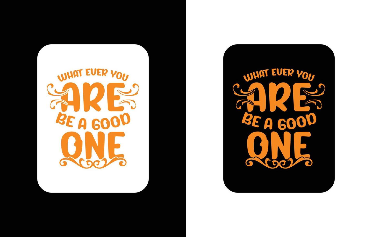 Creative typography sticker t-shirt design premium vector template