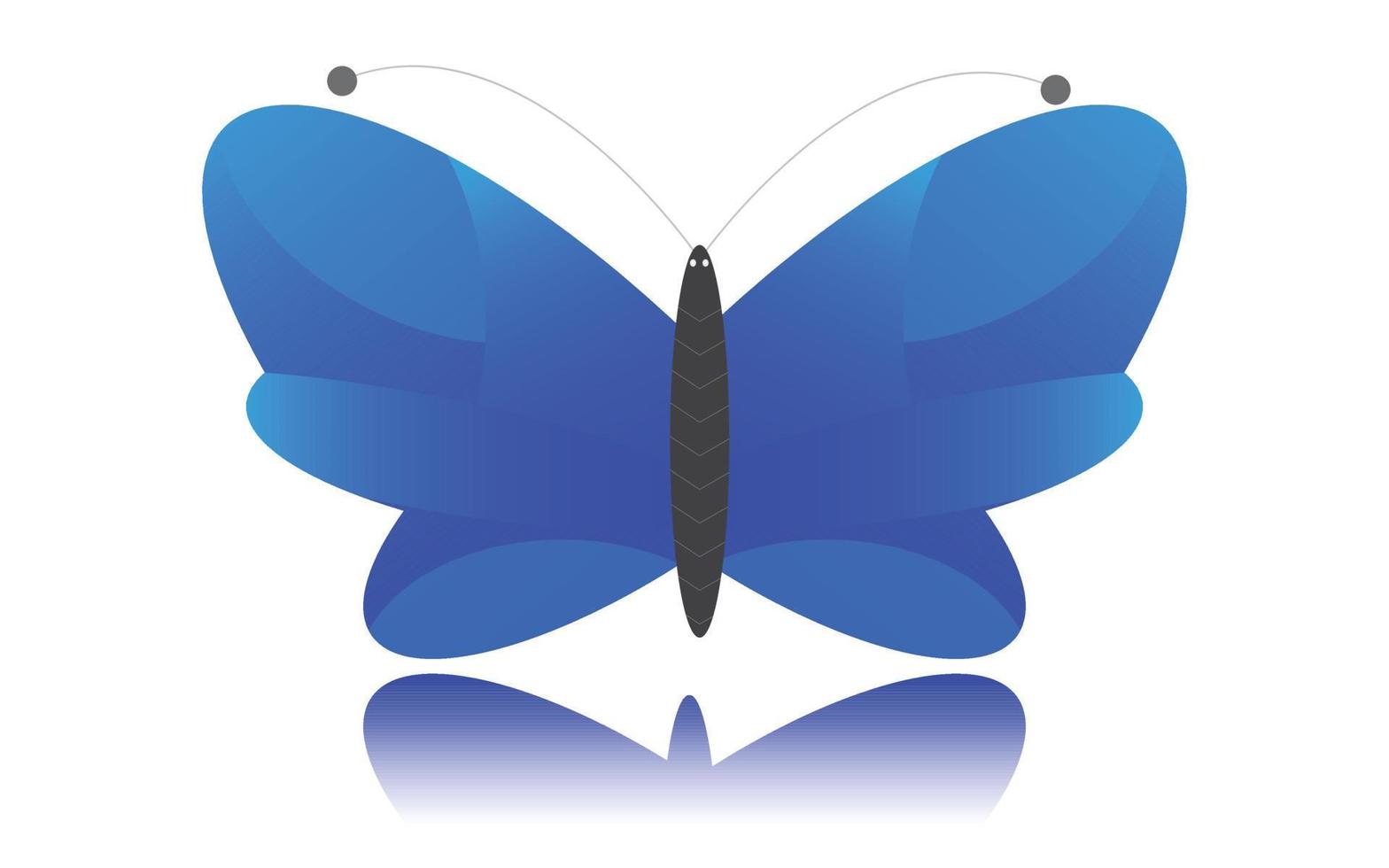 conjunto de mariposas pro vector