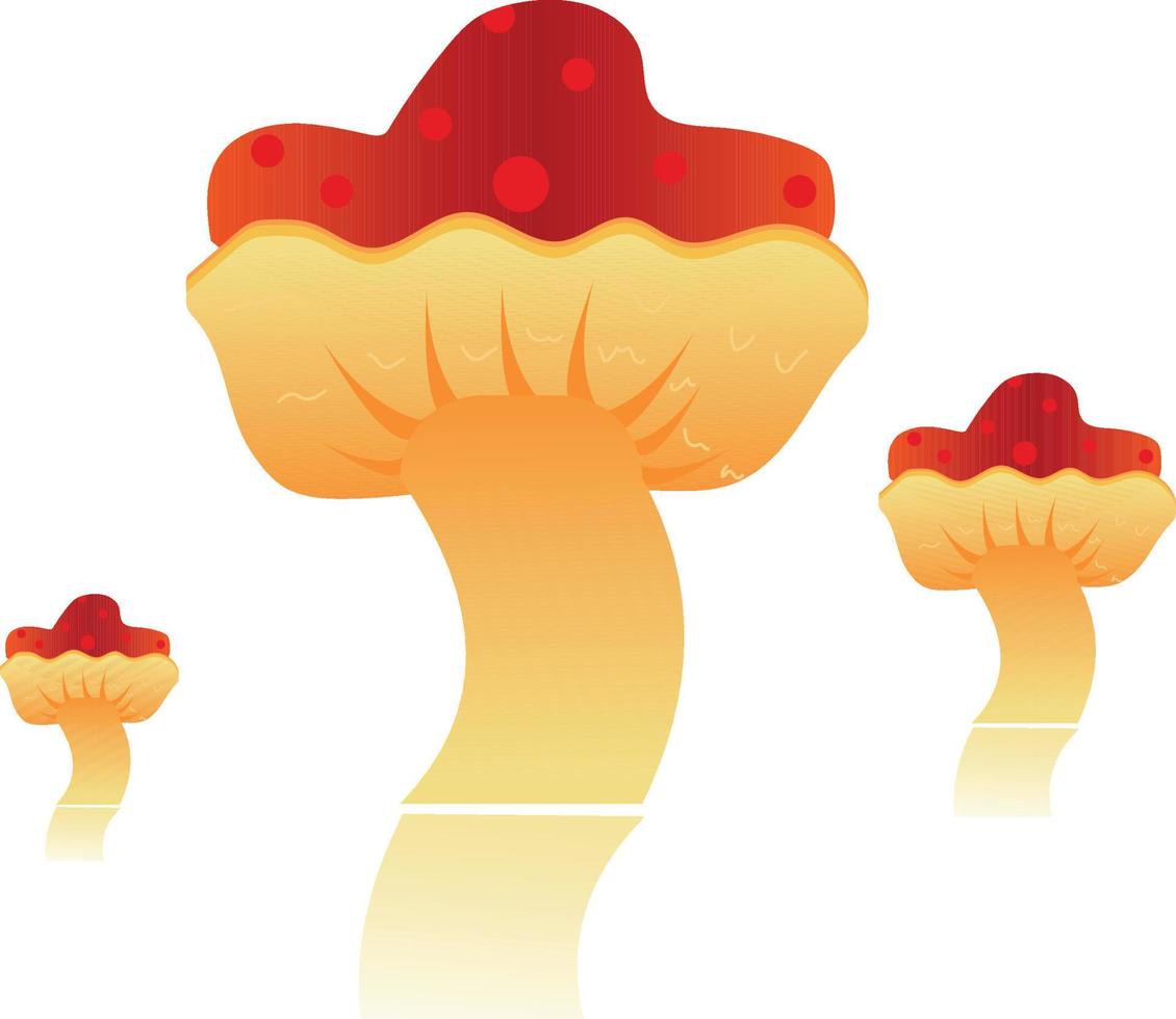 food Mushroom Pro vector