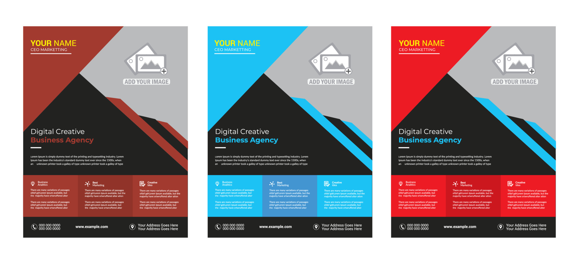 Business Template Design 11728011 Vector Art at Vecteezy