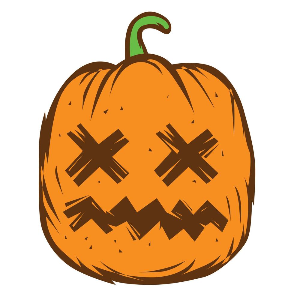 Pumpkin Halloween Color vector