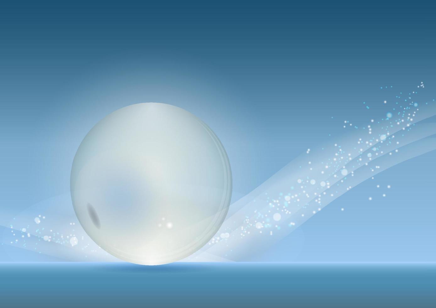 Clear Crystal Ball vector