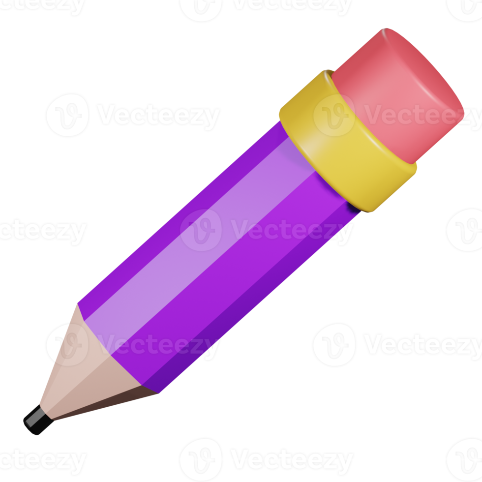 Pencil 3d Icon png