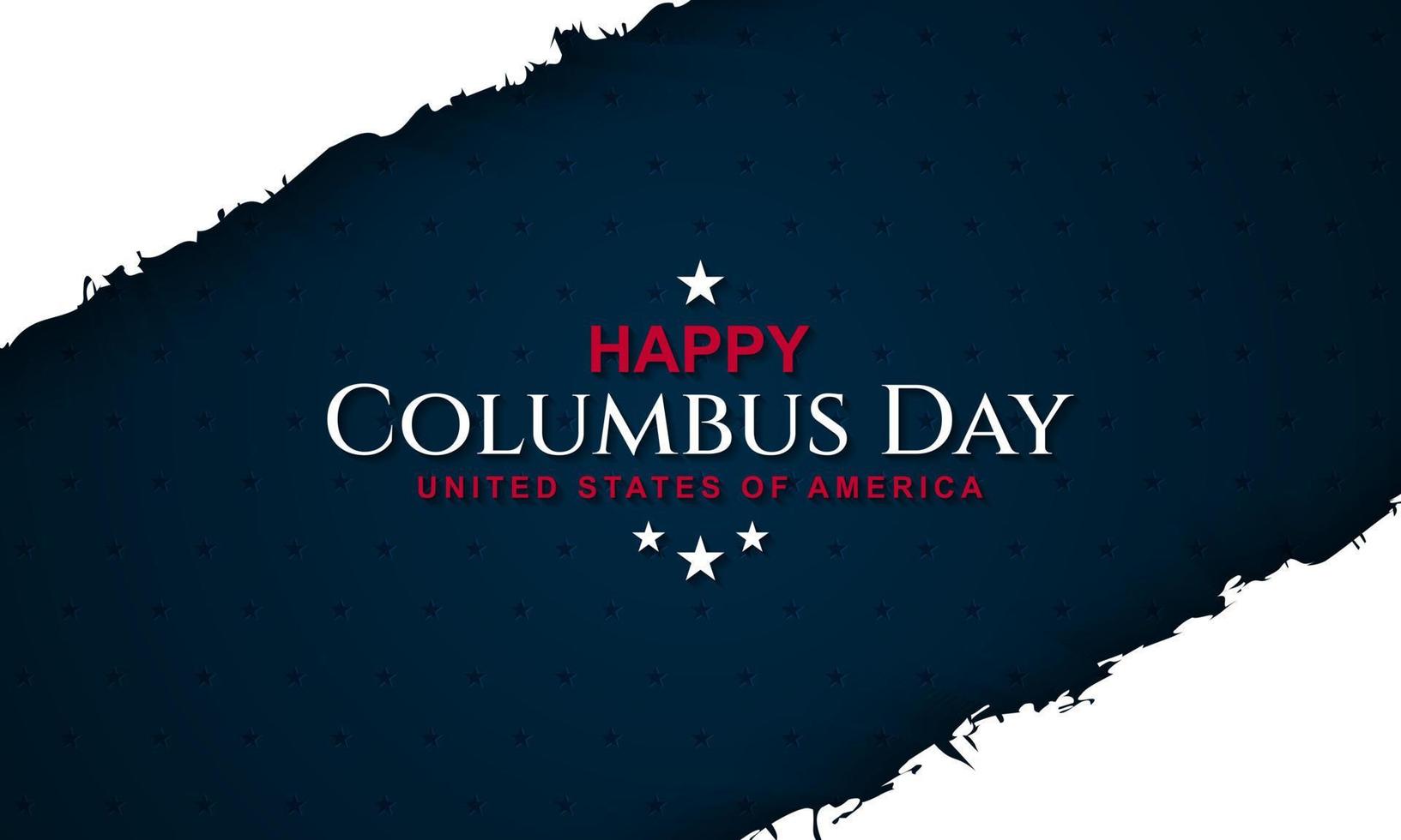 Columbus Day Background Design. Vector Illustration.